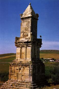 Blick auf das Mausoleum